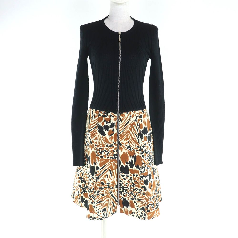 極美品☆LOUIS VUITTON ルイヴィトン ウール シルク混 フロントZIP