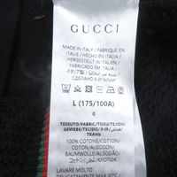 極美品□GUCCI グッチ 24AW 788009 ウェブストライプ付き コットン