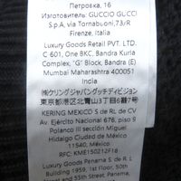 極美品□GUCCI グッチ 24AW 788009 ウェブストライプ付き コットン