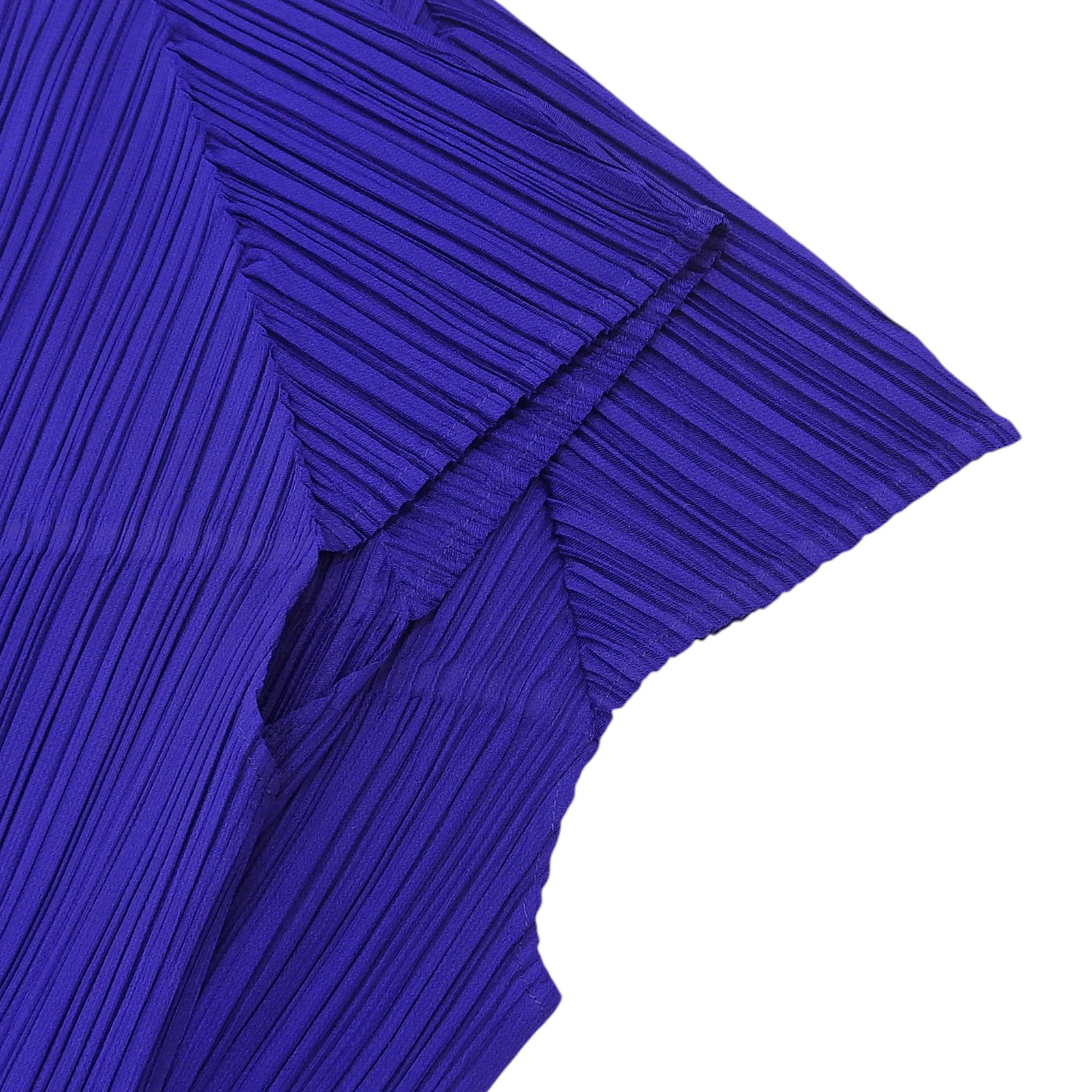 極美品▲PLEATS PLEASE プリーツプリーズ イッセイミヤケ PP03-JT576 半袖 ミニワンピース チュニック 青系 4 日本製 正規品 レディース 極美品△PLEATS PLEASE プリーツプリーズ イッセイミヤケ PP03-JT576