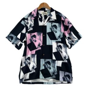 Excellent condition WACKO MARIA GUILTY PARTIES CHET BAKER HAWAIIAN short-sleeved shirt, multicolor, Color L, authentic, made in Japan, men's