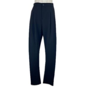 Excellent condition ISSEY MIYAKE MIYAKE IM38FF065 100% wool slacks, black, size 2, made in Japan, authentic, women's