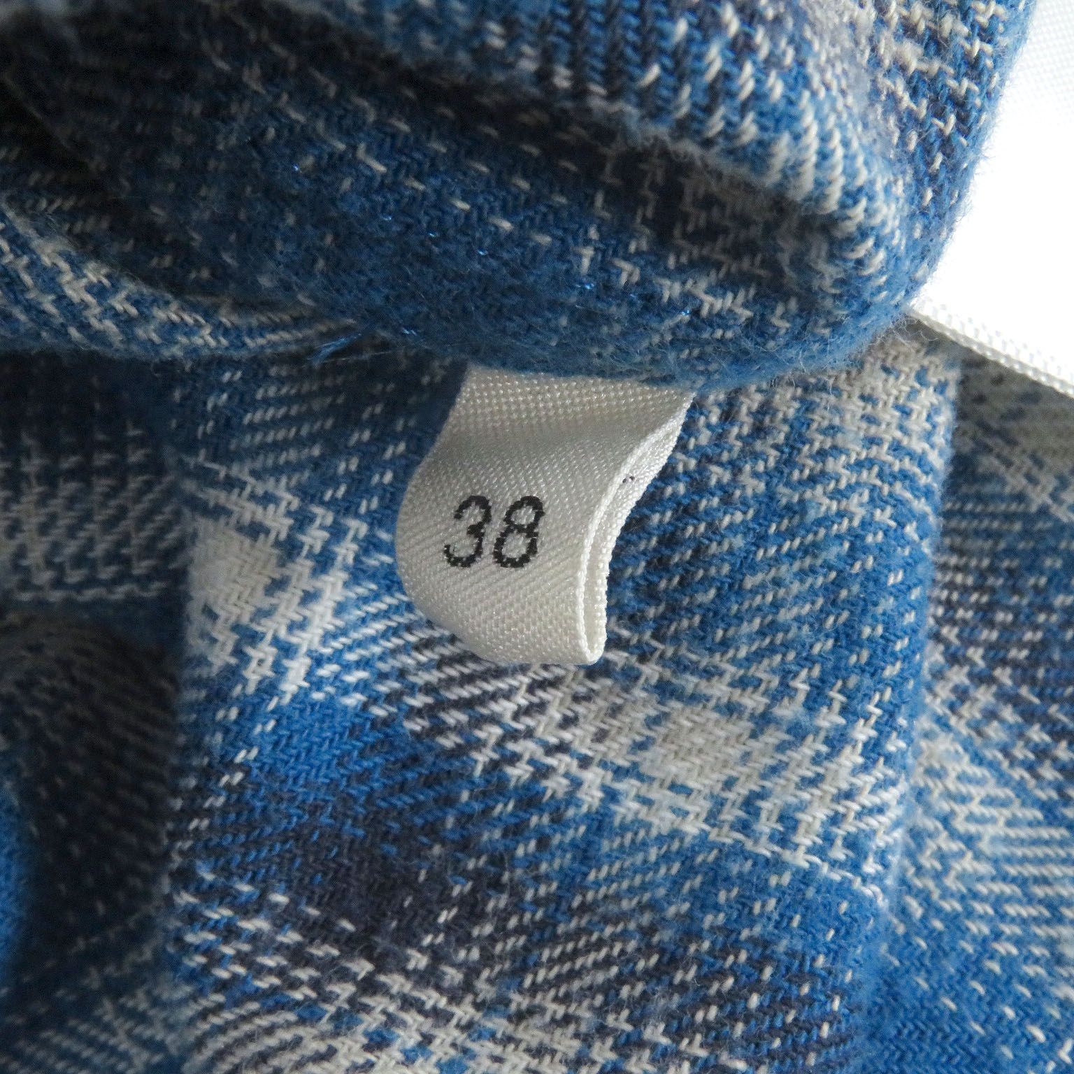 美品□CELINE セリーヌ 21SS 2C486354M Loose Shirt In Checked Cotton