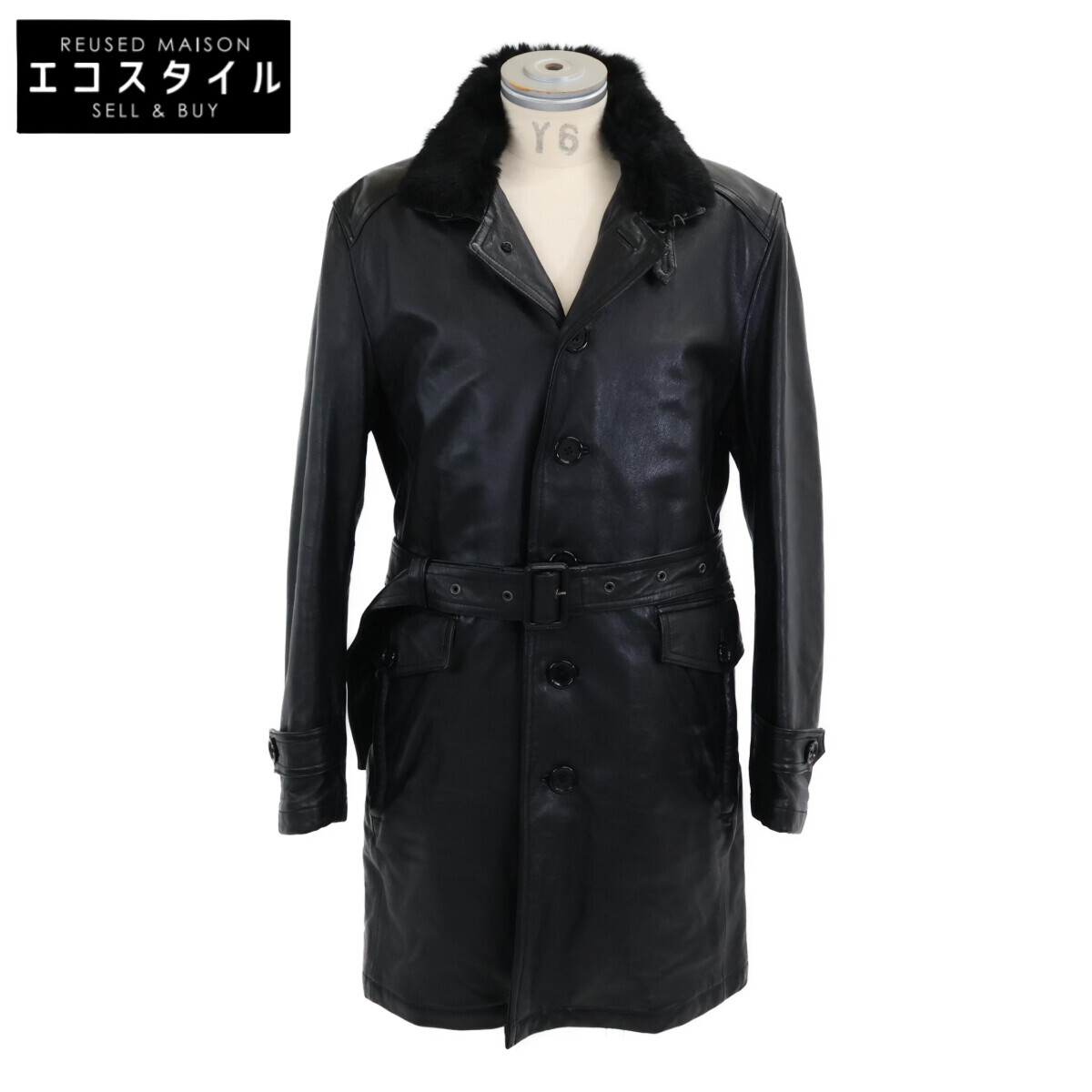 BURBERRY BLACK LABEL Rabbit fur blouson BURBERRY BLACK LABEL 