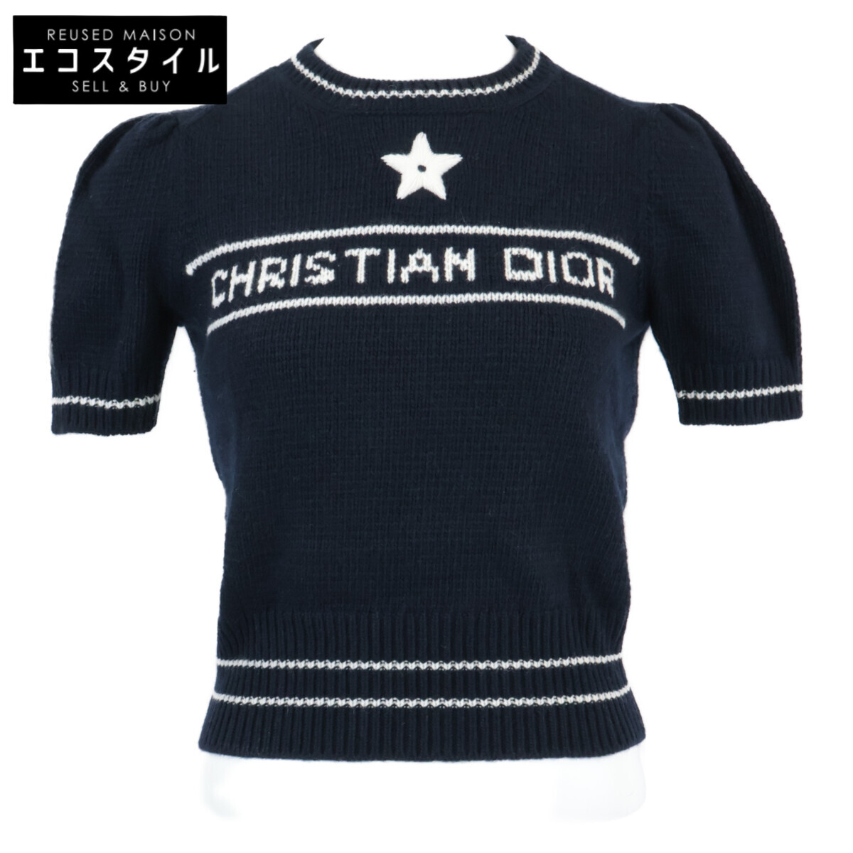Christian Dior [Domestic Authentic] 224S09AM308 Logo Cashmere and