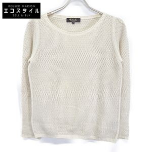 Loro Piana MAC3540 Baby Cashmere 100% Knitted Neck, Size 40