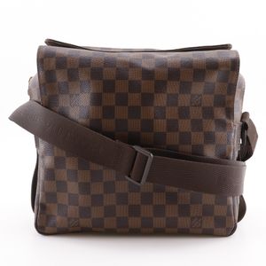 루이비통 LOUIS VUITTON 글리오 숄더백 N45255 다미에 캔버스 2011년 차 SR1131 비스듬히 걸어, 어깨걸이, A5 스냅 버튼 Naviglio 유니섹스【중고】