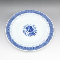 Pre-owned Royal Copenhagen Faience Trunk Weber Dish Plate x 5