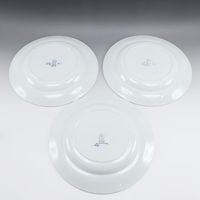 Pre-owned Royal Copenhagen Faience Trunk Weber Dish Plate x 5