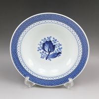 Pre-owned Royal Copenhagen Faience Trunk Weber Dish Plate x 5