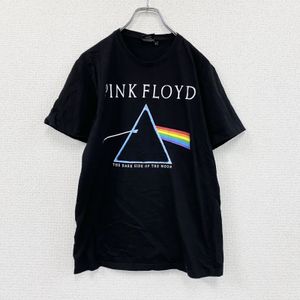헌 옷 used PINK FLOYD 핑크 플로이드 반소매 프린트 T셔츠 밴드 T 블랙 블랙 L 사이즈