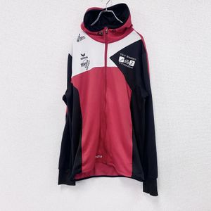 Used Erima track jacket/jersey hoodie in Color red , size XL