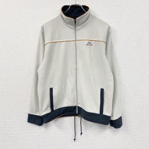 Used Kappa track jacket/jersey, off-white, size XL