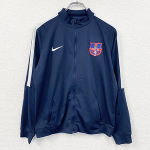 Used Nike Dri-FIT FC Barcelona track jacket/jersey, navy, size XL