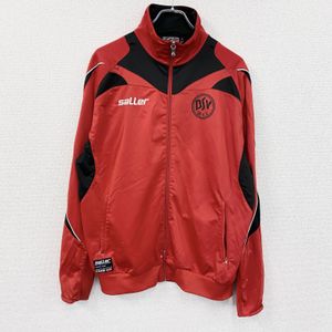 Used Saller track jacket/jersey in red , size XL