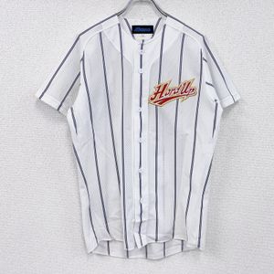 Used MIZUNO short-sleeved uniform shirt, size L