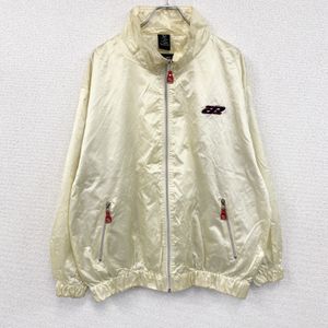 Used PELLE PELLE full zip nylon jacket, beige, size L