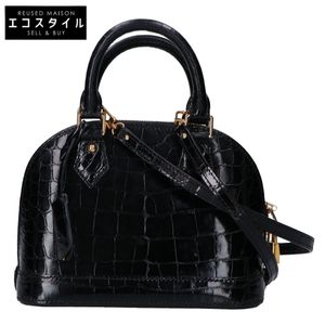 루이비통 N90897 악어 악어 앨마 BB 2WAY 숄더백