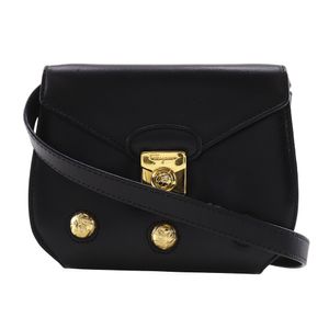 Salvatore Ferragamo Salvatore Ferragamo 포셰트 숄더백 2WAY 클러치 DQ-21 5640 레더 블랙 비스듬히 걸어,2way 플랩 Pochette 레이디스