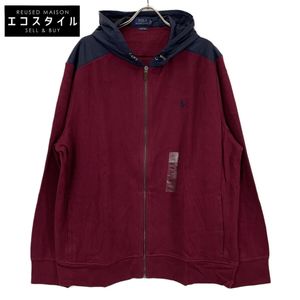 Polo Ralph Lauren Bordeaux Nylon Knit Zip Parka, XXL