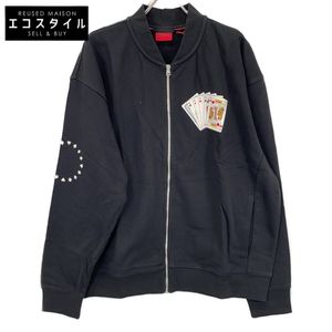 Hugo Black 50499742 川普圖案飛行員夾克 XL