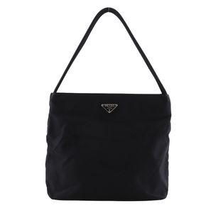프라다 PRADA 토트 백 B6242 나일론 NERO 블랙 어깨걸이, 핸드백, A5 오픈 레이디스【중고】