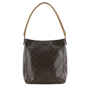 루이비통 LOUIS VUITTON 루핑 GM 숄더백 M51145 모노그램 캔버스 2001년 차 MI0071 어깨걸이, A5 패스너 Looping GM 레이디스【중고】