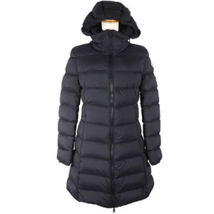 二手MONCLER GIE GIUBBOTTO 羽絨外套 G20931C00055，黑色尼龍材質，女款