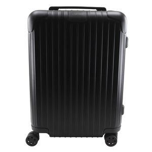二手 RIMOWA Essential Cabin 行李箱，36L，832.53.63.4，聚碳酸酯，黑色，帶把手，3 向 TSA 鎖，男女通用。