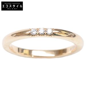 티파니 【미품】 Au750 3P 다이아몬드 밴드