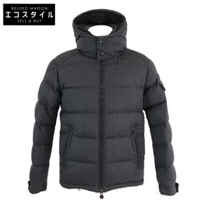 Moncler 【미품】MONTGENEVRE 몬쥬네이블 울 푸드 첨부 다운 1