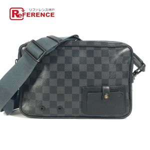 LOUIS VUITTON CA4119 Damier Graphite ALPHA Messenger Shoulder Bag