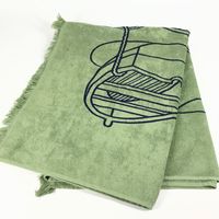 HERMES DRAP DE PLAGE YACHTING THALASSA Yachting Plage Thalassa Towel