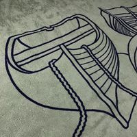 HERMES DRAP DE PLAGE YACHTING THALASSA Yachting Plage Thalassa Towel