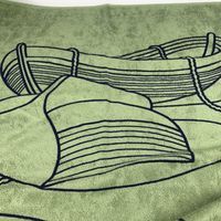 HERMES DRAP DE PLAGE YACHTING THALASSA Yachting Plage Thalassa Towel