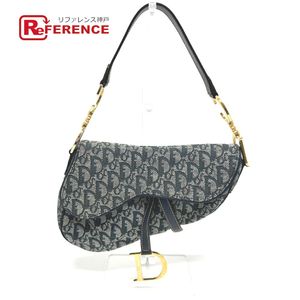 Christian Dior トロッター オブリーク サドルバッグ ショルダーバッグ