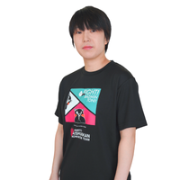 컬러 블록 티셔츠 곰 몬 ver.