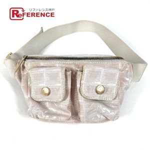 CHANEL 7959*** 뉴트래블 라인 CC 코코마크 웨스트 파우치 보디 백