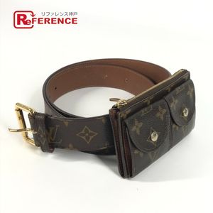LOUIS VUITTON モノグラム サンチュール ポシェット デュオ ウエストバッグ