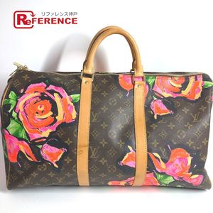 LOUIS VUITTON MB3078 モノグラム・ローズ 薔薇 キーポル50 キーポル 50 ボストンバッグ