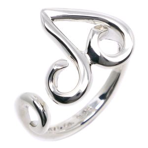 蒂芙尼 (Tiffany & Co.) 白羊座图案戒指，13 号，Paloma Picasso，纯银，约 3.3 克，女士，二手。