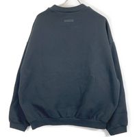 Fear of God Black Heavy Fleece Crew Neck Shirt, Size S
