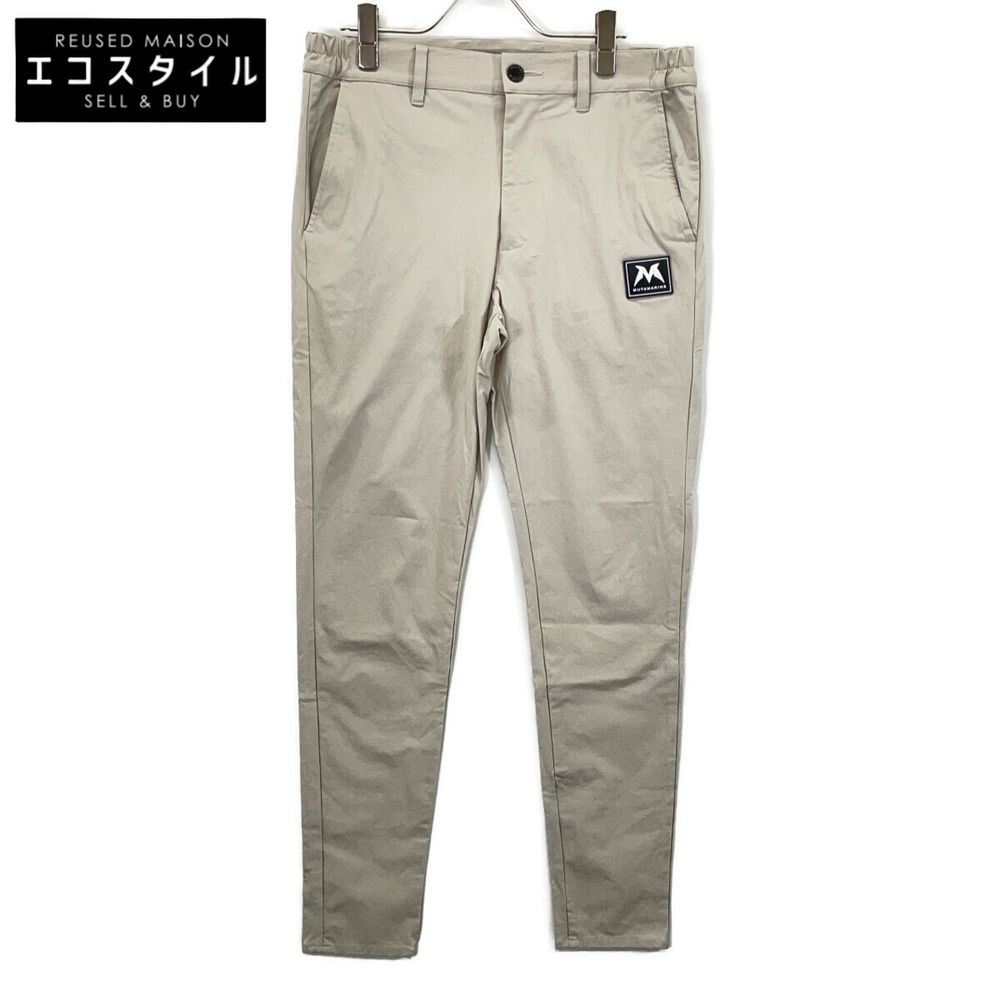 Muta [Muta Marine] MMJC444106 Light Gray Stretch Nylon Slacks, Size 4