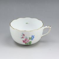 헤렌드 HEREND 엘리자벳 장미 식기 컵 & 접시 724/RE Elisabeth's Rose _【미사용】