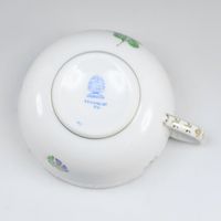 헤렌드 HEREND 엘리자벳 장미 식기 컵 & 접시 724/RE Elisabeth's Rose _【미사용】