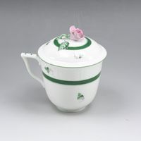 Herend Vienna Rose Herbal Tea Cup and Saucer 705/VRH Vienna Roses (Unused)