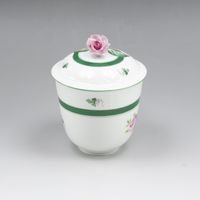 Herend Vienna Rose Herbal Tea Cup and Saucer 705/VRH Vienna Roses (Unused)