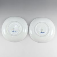 Pre-owned Royal Copenhagen Blue Flower Curve tableware cup and saucer x 2 Blue Flower Curve