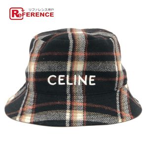 CELINE標誌格紋帽