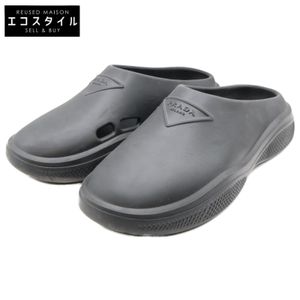 二手 Prada Logo 泡沫橡膠涼鞋,37 碼